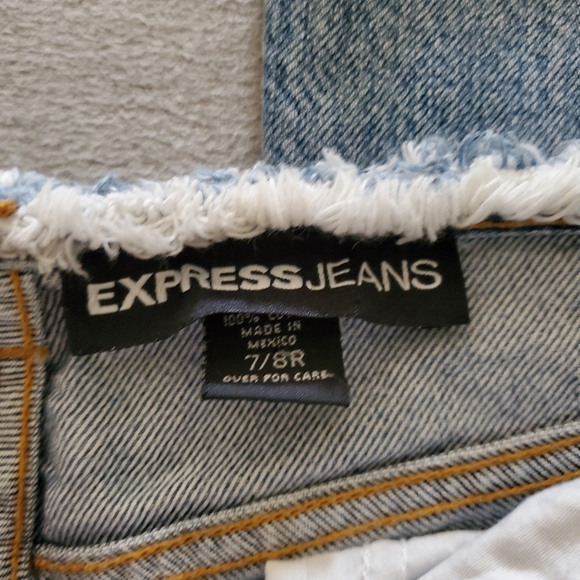 Express Flare Jeans size 7/8 R - Picture 8 of 12